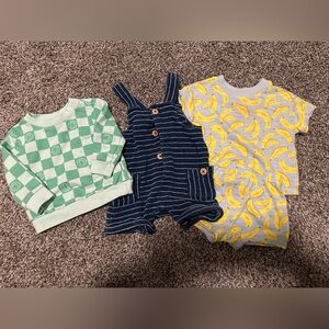 Cat & Jack baby boy bundle